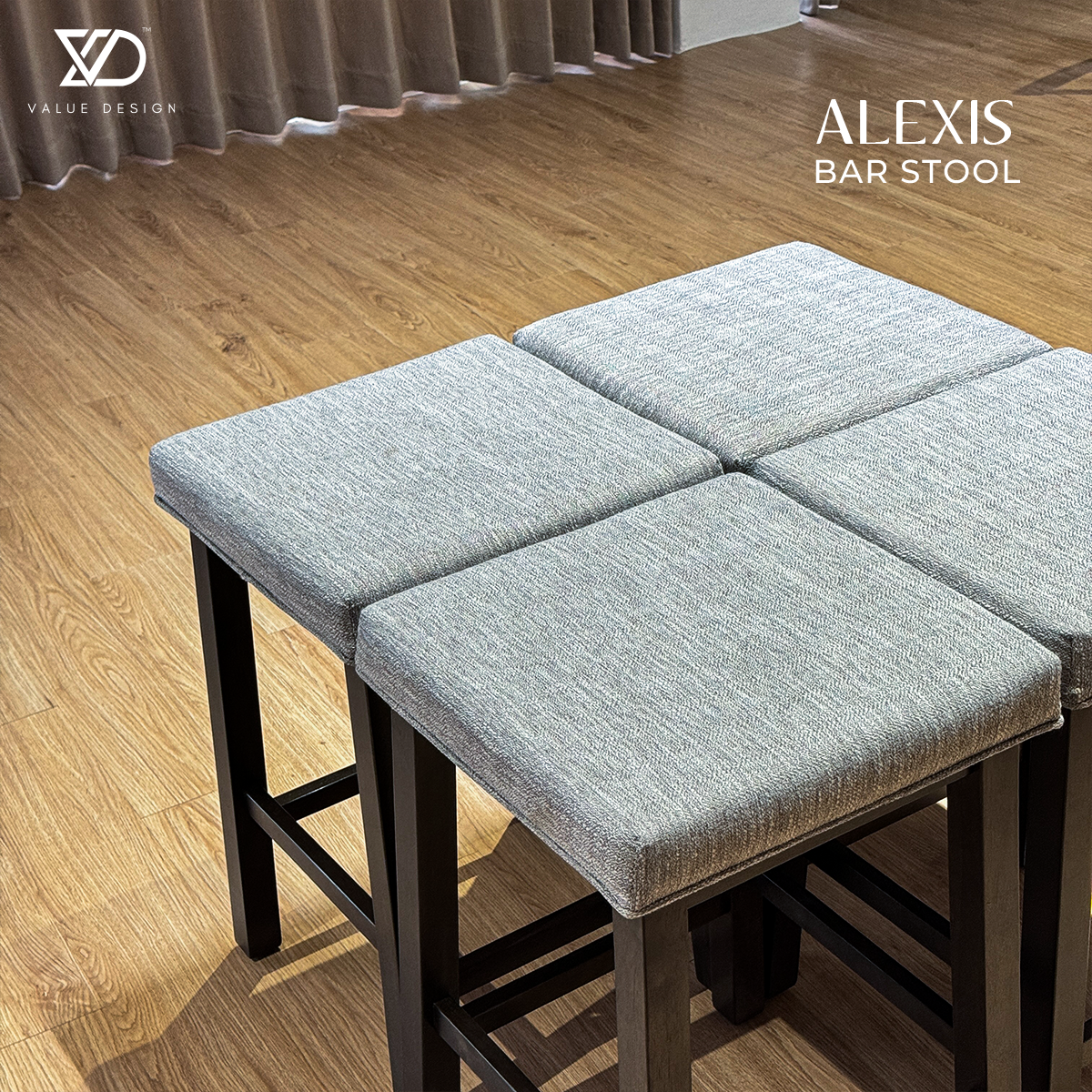 Alexis Bar Stool Set (2pc Set)