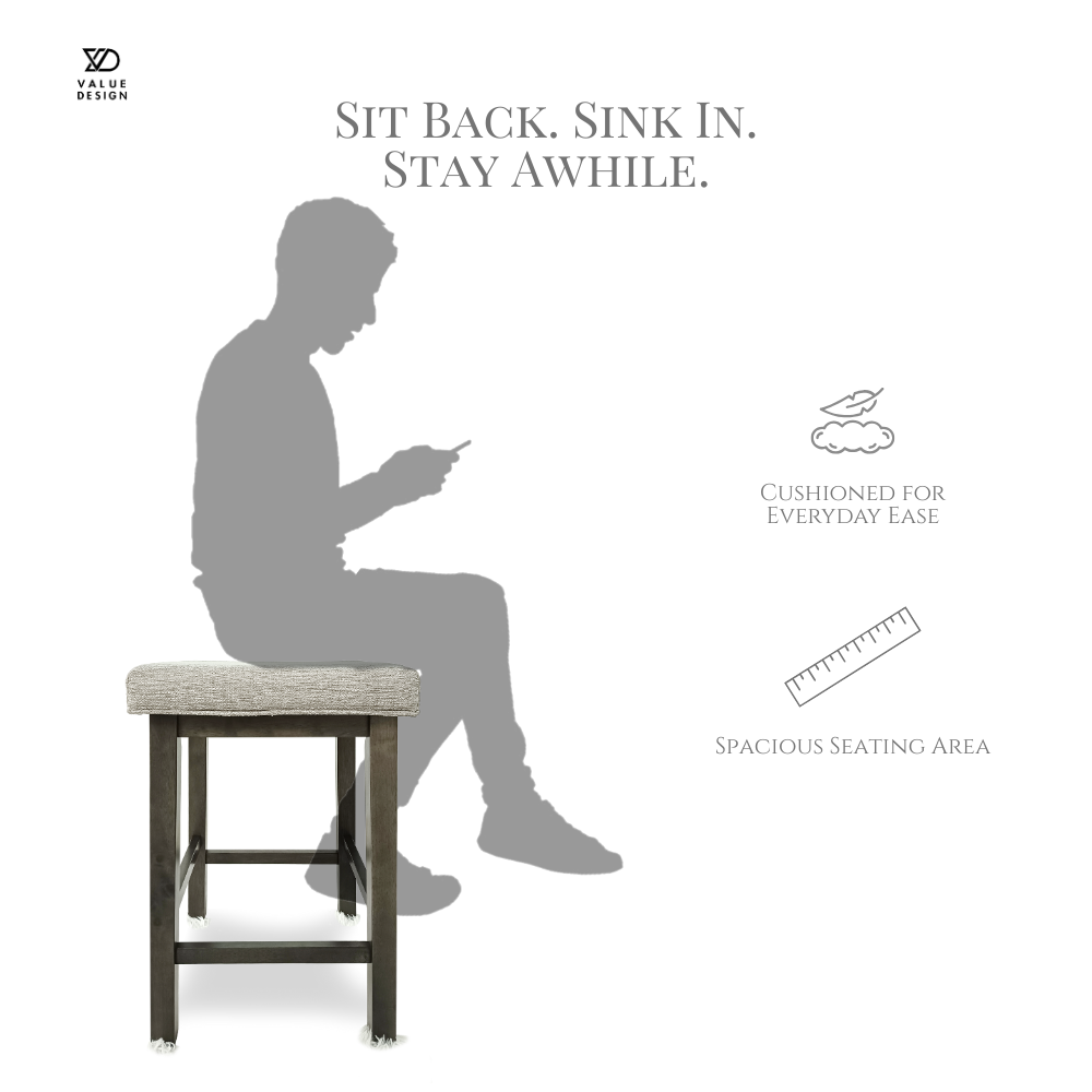 Alexis Bar Stool Set (2pc Set)