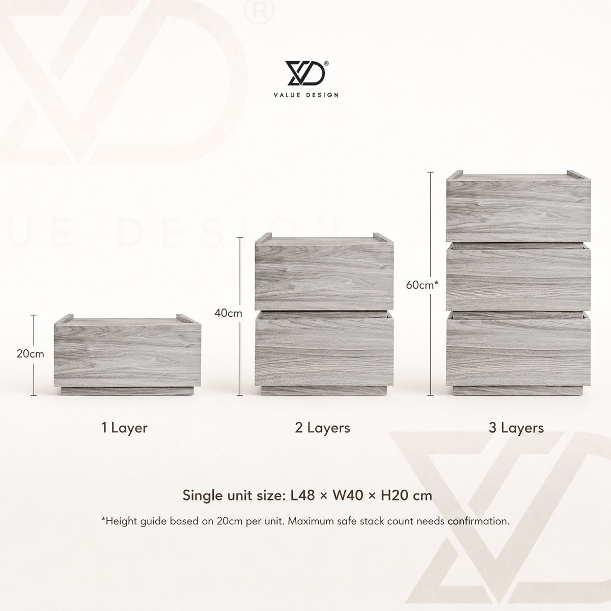 Vesper Stacking Drawer